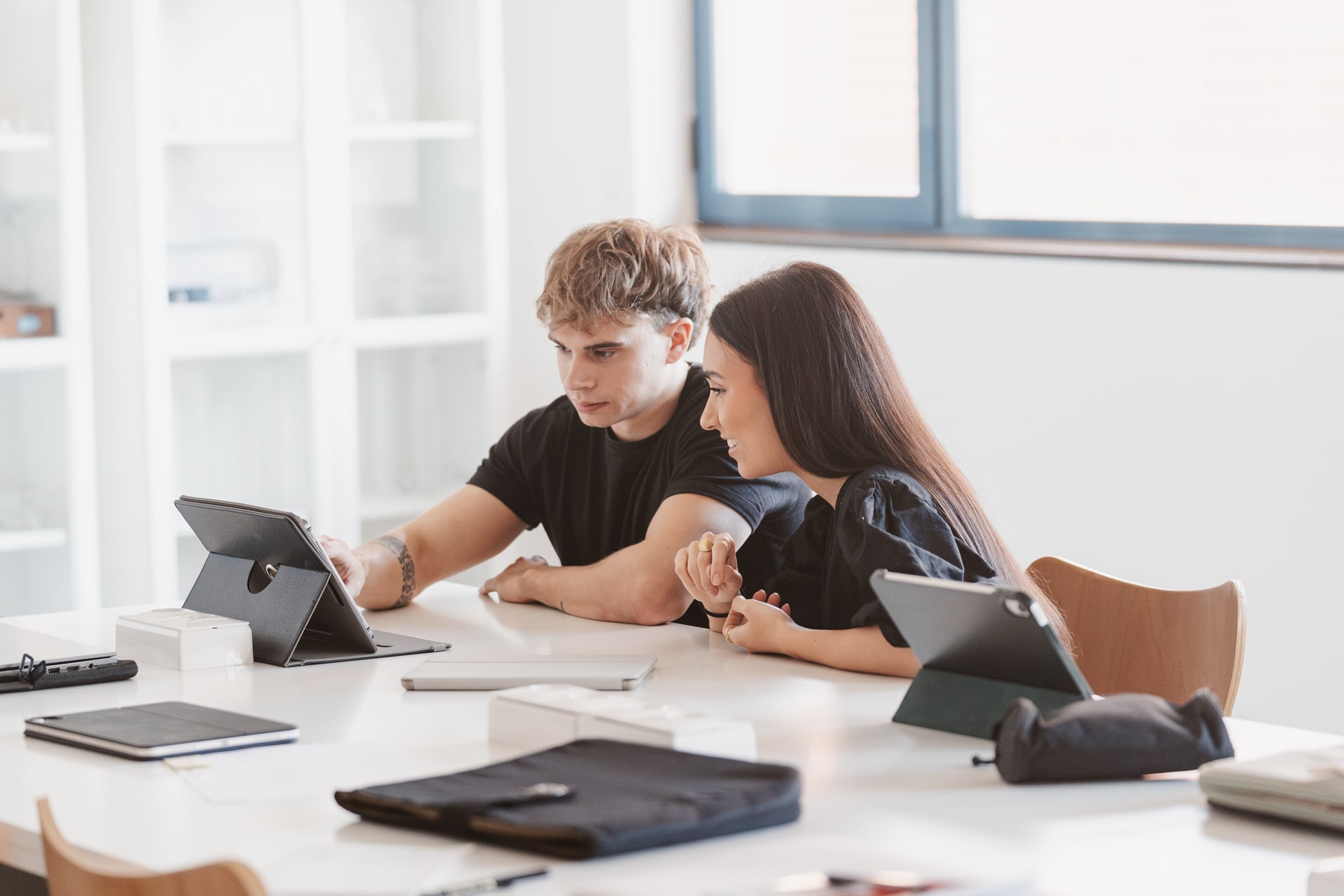 Davante Alumnos laboratorio
